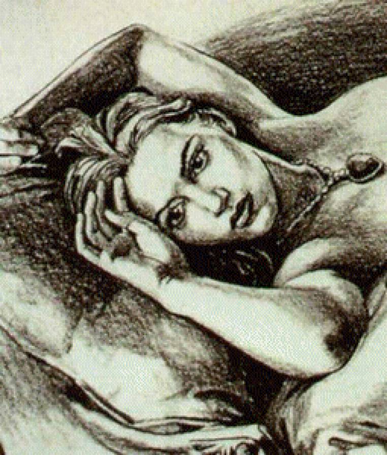 Портрет Розы "Титаник" ч.1 - девушка, роза, титаник - предпросмотр