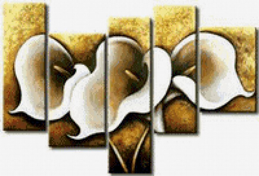 триптих песком - предпросмотр