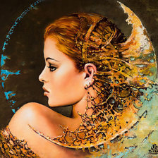 рыжая красавица