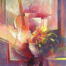 Схема вышивки «музыкальная фантазия»