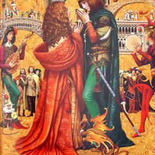 Схема вышивки «Тристан и Изольда»