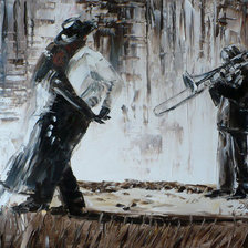 Схема вышивки «Taniec»