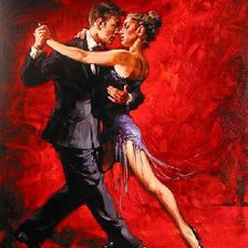 Схема вышивки «Taniec»