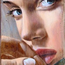 Схема вышивки «Kobieta»