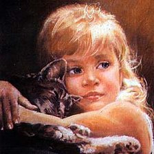 Схема вышивки «Dziewczynka»