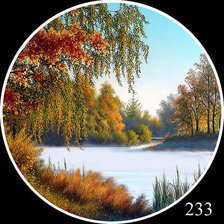 Схема вышивки «Осень»