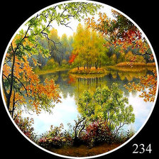 Схема вышивки «Осень»