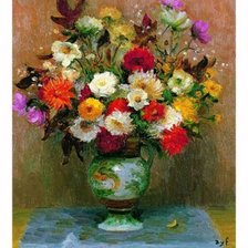 Схема вышивки «Kwiaty»