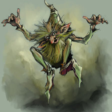 Схема вышивки «Домовенок»