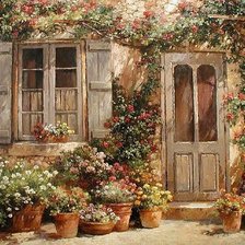 Схема вышивки «дверь»