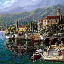 Схема вышивки «у моря»