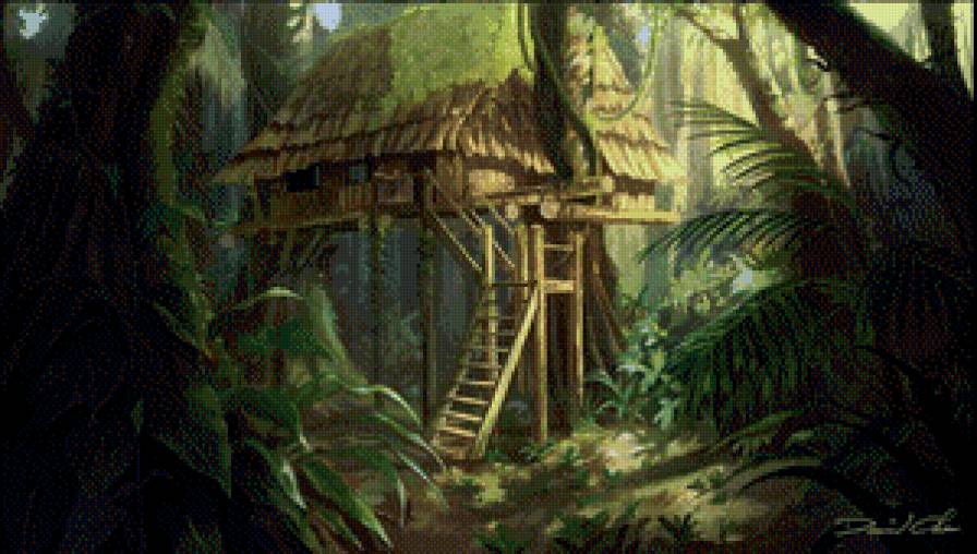 дом на дереве - предпросмотр