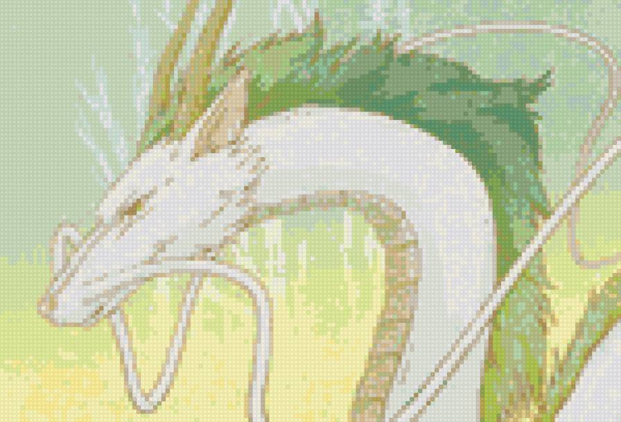 Хаку - дракон, хаку, унесенные призраками - предпросмотр