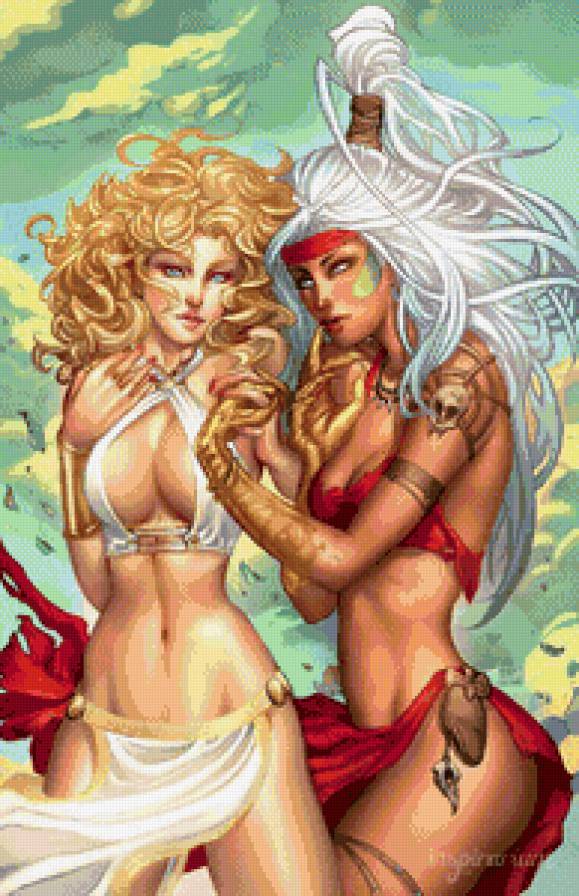 амазонки - девушка - предпросмотр