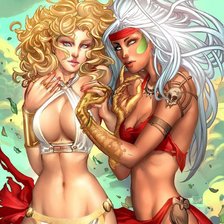 Схема вышивки «амазонки»