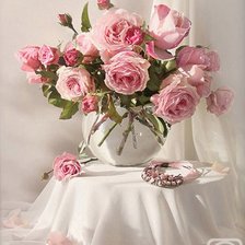 Схема вышивки «розы»