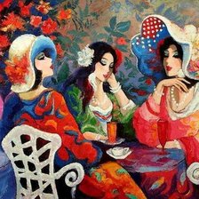 Схема вышивки «Kobiety»