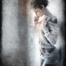 Схема вышивки «Kobieta»