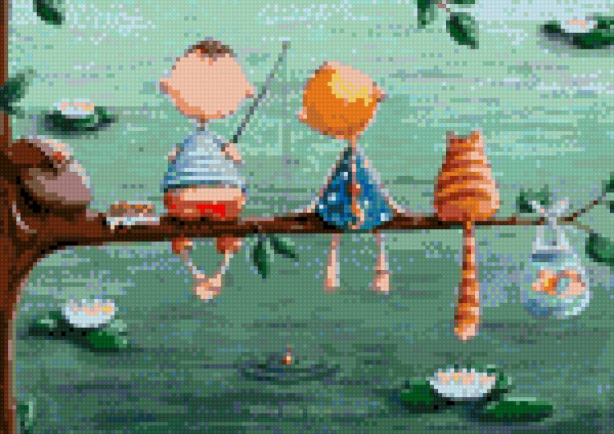 друзья - животные, дружба, детское - предпросмотр