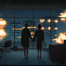 Схема вышивки «Бойцовский клуб»