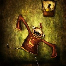 Схема вышивки «Чудище»