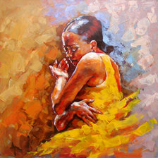 Схема вышивки «Kobieta»