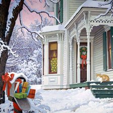 новогодняя почта