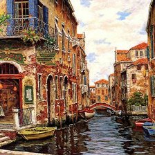 Схема вышивки «Венеция»