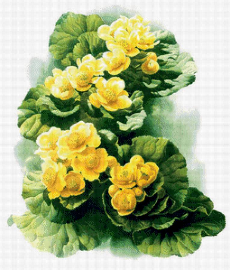 панно с жёлтыми цветами - букет, рисунок, цветы, панно - предпросмотр