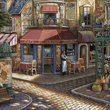 Схема вышивки «городок»