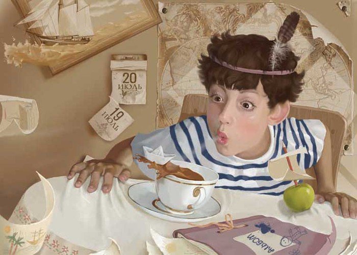 будущий моряк - дети - оригинал