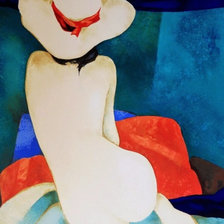 Схема вышивки «Элегантность. Клод Гаво. Élégance. Claude Gaveau.»