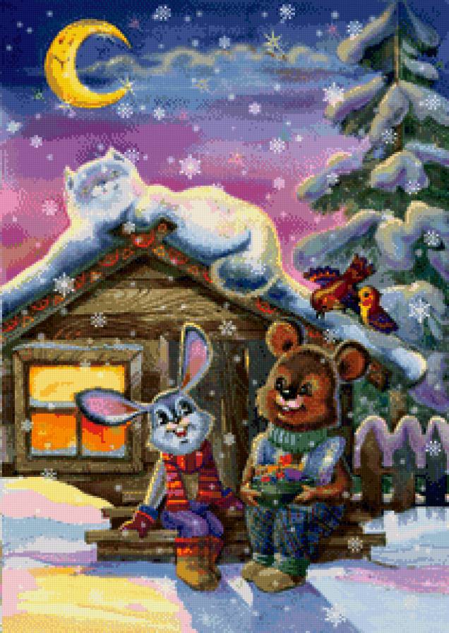 зимняя сказка - детская - предпросмотр