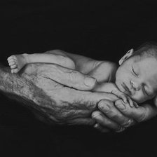 Схема вышивки «младенец»