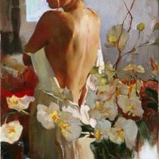 Схема вышивки «Kobieta»