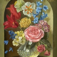 Схема вышивки «серия "букеты"»