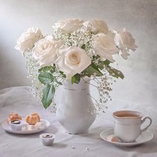 Схема вышивки «Нежный натюрморт»