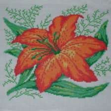 Схема вышивки «Лилия»