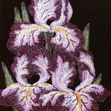 Схема вышивки «Ирис№2»