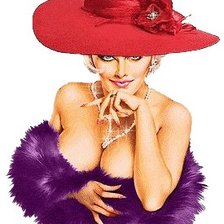 мадам в шляпе