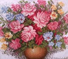 Схема вышивки «цэцэг»