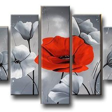 Схема вышивки «цветы»