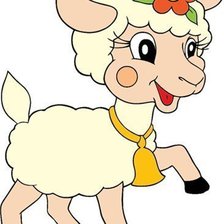 Схема вышивки «Год Козы (Овцы)»