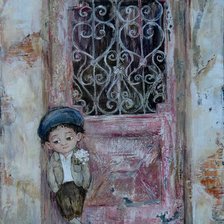 Схема вышивки «boy»