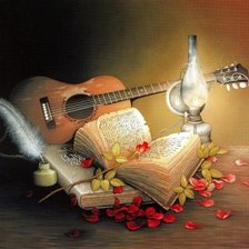 Схема вышивки «gitar»