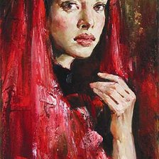 Схема вышивки «Kobieta»