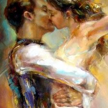 Схема вышивки «Pocałunek»