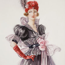 Схема вышивки «загадочная»