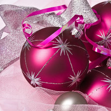 Схема вышивки «новогодние шары»