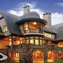 Схема вышивки «Дома 2244»